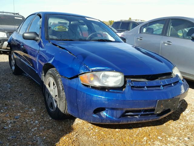 1G1JF52F637309512 - 2003 CHEVROLET CAVALIER L BLUE photo 1