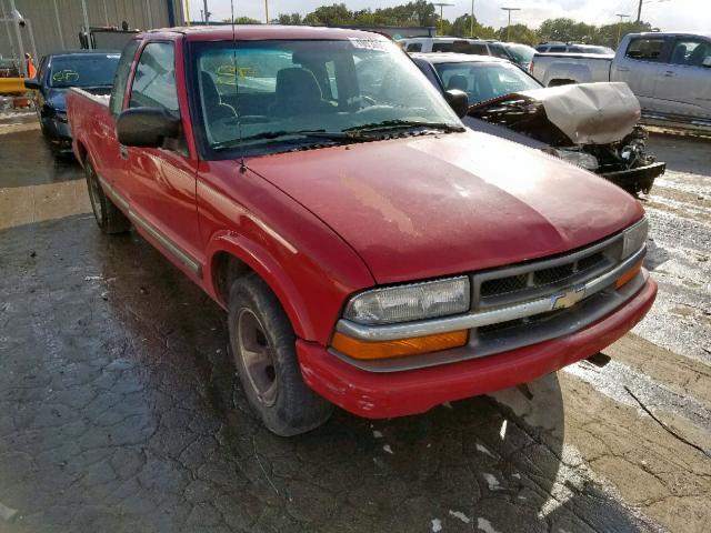1GCCS19WXY8194943 - 2000 CHEVROLET S TRUCK S1 RED photo 1