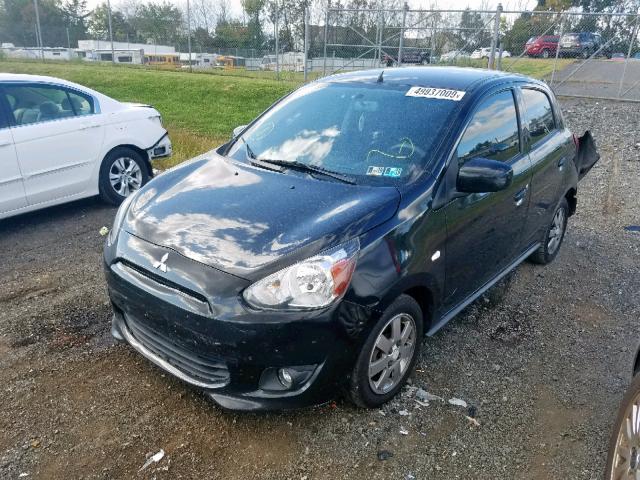 ML32A3HJ5EH004237 - 2014 MITSUBISHI MIRAGE DE BLACK photo 2