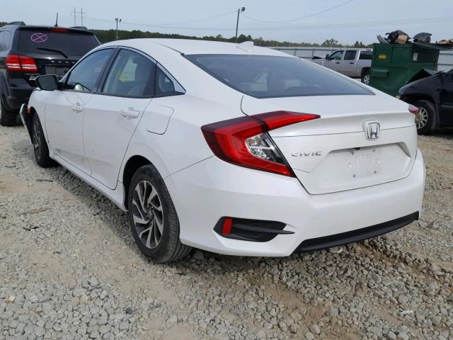 19XFC2F74JE010962 - 2018 HONDA CIVIC EX WHITE photo 3