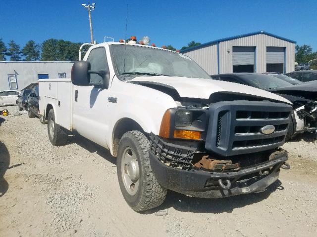 1FDSF34577EA01900 - 2007 FORD F350 SRW S WHITE photo 1