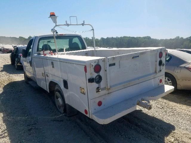 1FDSF34577EA01900 - 2007 FORD F350 SRW S WHITE photo 3