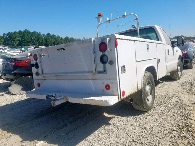 1FDSF34577EA01900 - 2007 FORD F350 SRW S WHITE photo 4