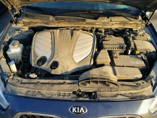 KNALN4D75F5176578 - 2015 KIA CADENZA PR CHARCOAL photo 7