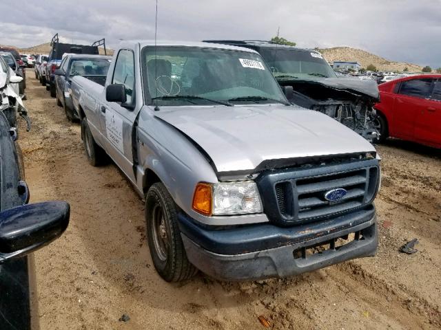 1FTYR10D05PA86006 - 2005 FORD RANGER SILVER photo 1