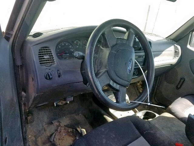 1FTYR10D05PA86006 - 2005 FORD RANGER SILVER photo 9