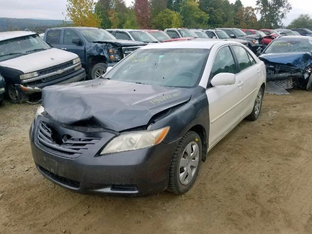 4T1BE46K27U588993 - 2007 TOYOTA CAMRY NEW WHITE photo 2