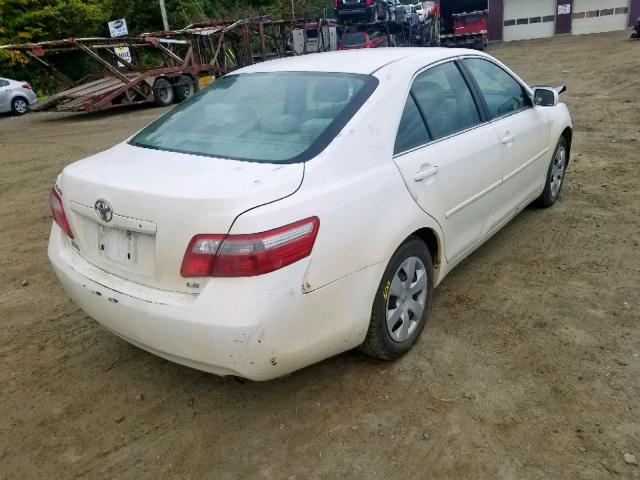 4T1BE46K27U588993 - 2007 TOYOTA CAMRY NEW WHITE photo 4