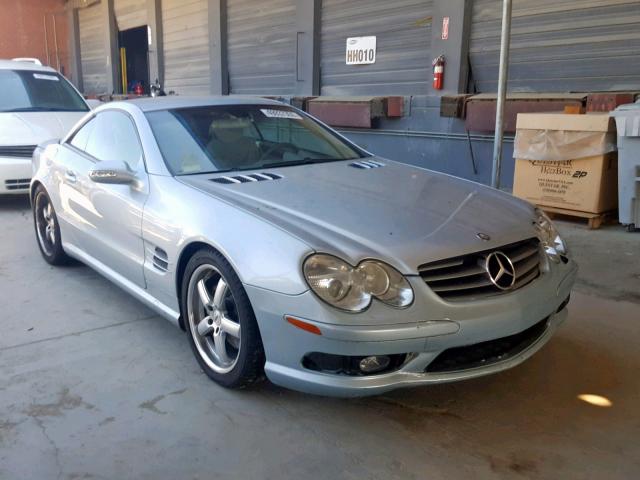 WDBSK75F03F032214 - 2003 MERCEDES-BENZ SL 500R SILVER photo 1