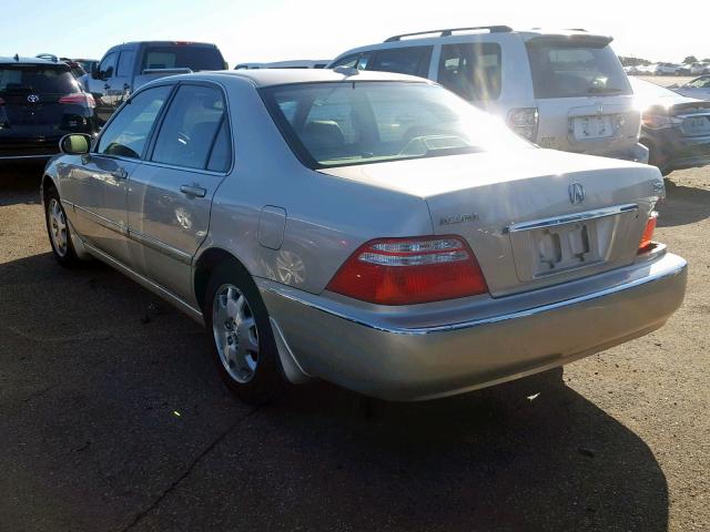 JH4KA96644C007266 - 2004 ACURA 3.5RL TAN photo 3