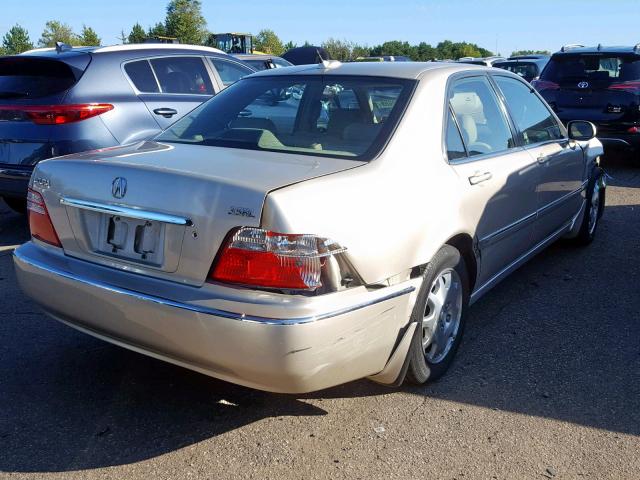 JH4KA96644C007266 - 2004 ACURA 3.5RL TAN photo 4