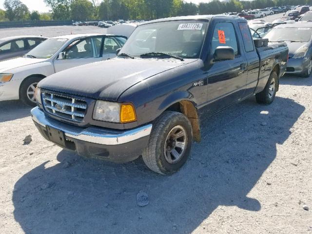 1FTYR14U21TA71647 - 2001 FORD RANGER SUP BLUE photo 2