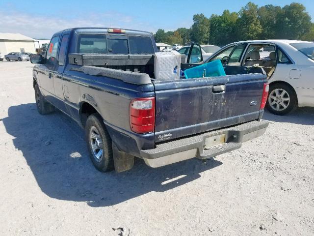 1FTYR14U21TA71647 - 2001 FORD RANGER SUP BLUE photo 3