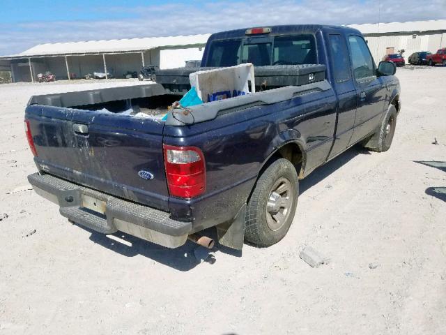 1FTYR14U21TA71647 - 2001 FORD RANGER SUP BLUE photo 4