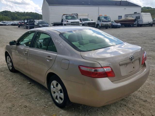 4T1BE46K37U013060 - 2007 TOYOTA CAMRY NEW GOLD photo 3