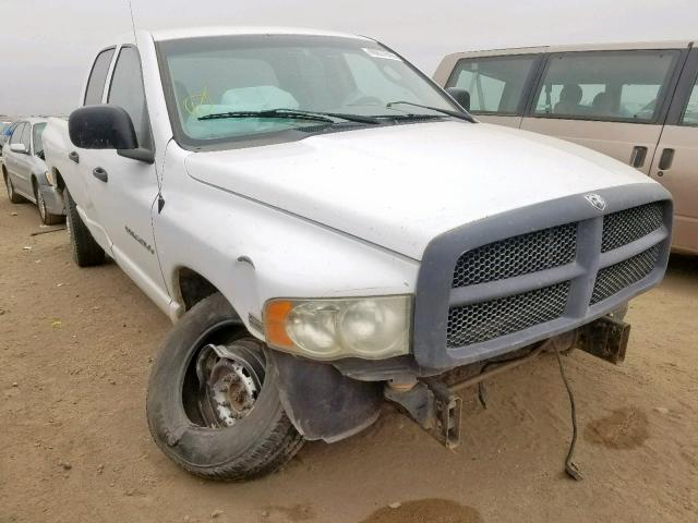 1D7KU28D03J614664 - 2003 DODGE RAM 2500 S Սպիտակ լուսանկար 1
