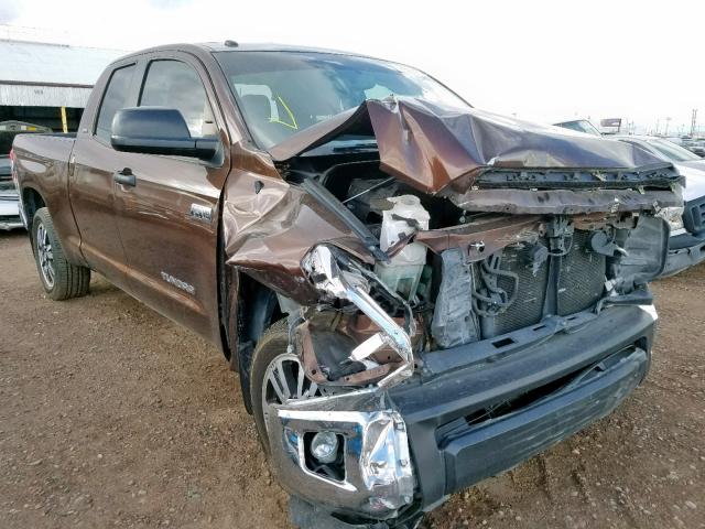 5TFRW5F12HX212372 - 2017 TOYOTA TUNDRA DOU BROWN photo 1