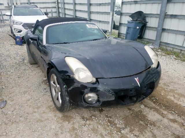 1G2MB35B16Y113705 - 2006 PONTIAC SOLSTICE BLACK photo 1