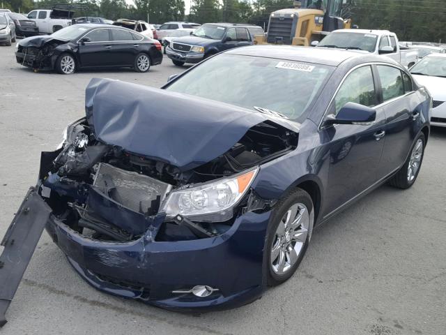 1G4GC5ED9BF358742 - 2011 BUICK LACROSSE C BLUE photo 2