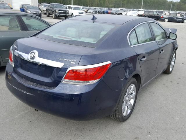 1G4GC5ED9BF358742 - 2011 BUICK LACROSSE C BLUE photo 4