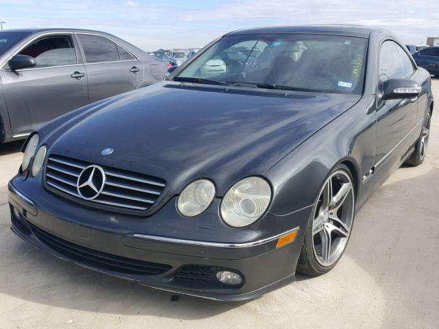 WDBPJ75J93A038667 - 2003 MERCEDES-BENZ CL 500 GRAY photo 2