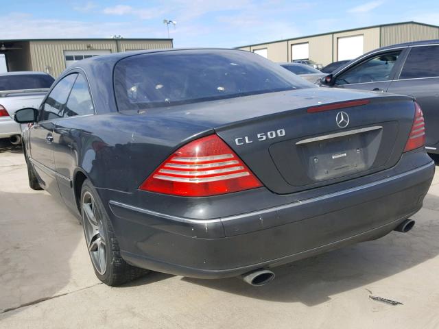 WDBPJ75J93A038667 - 2003 MERCEDES-BENZ CL 500 GRAY photo 3