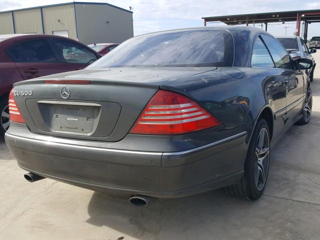 WDBPJ75J93A038667 - 2003 MERCEDES-BENZ CL 500 GRAY photo 4