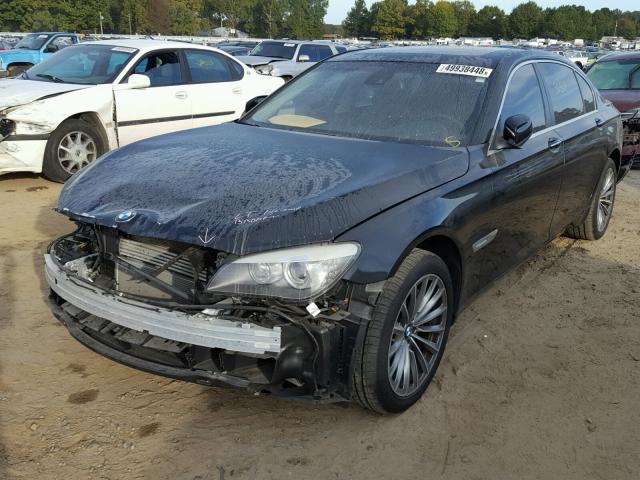 WBAKB8C55BCY65067 - 2011 BMW 750LI BLACK photo 2