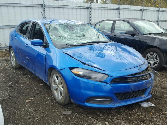 1C3CDFBB2GD507752 - 2016 DODGE DART SXT BLUE photo 1