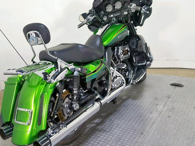 1HD1PZ812BB956474 - 2011 HARLEY-DAVIDSON FLHXSE2 GREEN photo 8