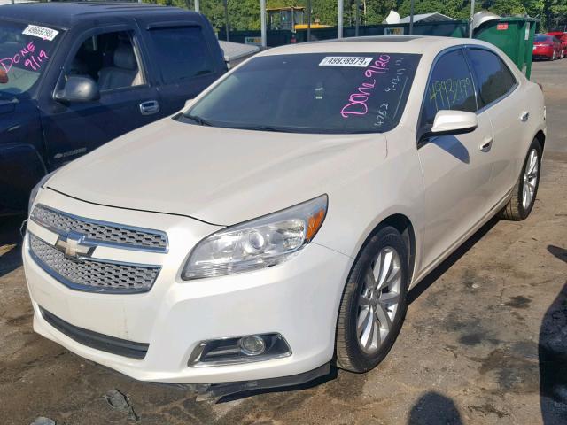 1G11H5SA3DF214752 - 2013 CHEVROLET MALIBU LTZ თეთრი ფოტო 2