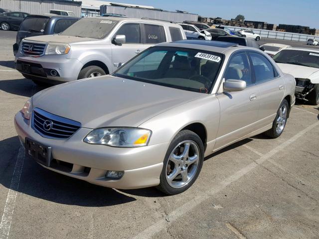 JM1TA222811712966 - 2001 MAZDA MILLENIA S GOLD photo 2