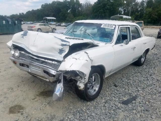 135696B143454 - 1966 CHEVROLET CHEV MALSS WHITE photo 2