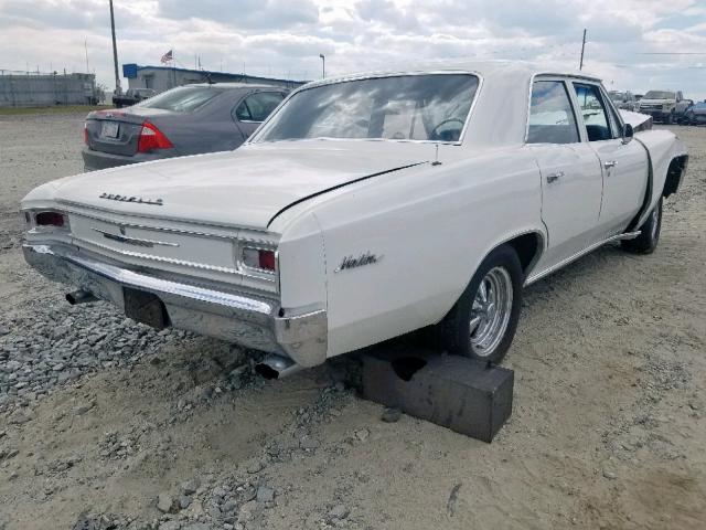 135696B143454 - 1966 CHEVROLET CHEV MALSS WHITE photo 4