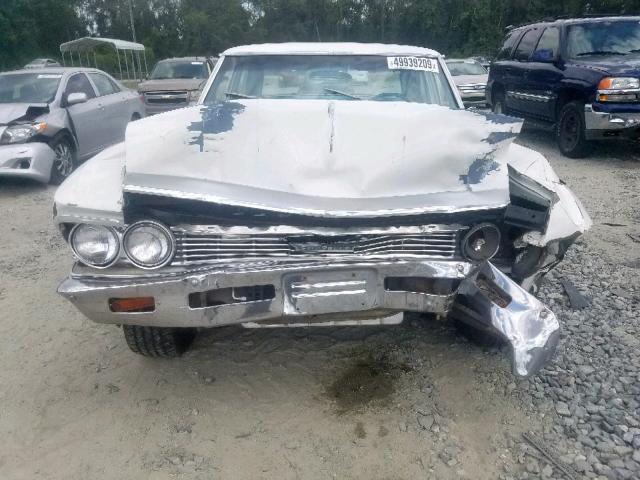 135696B143454 - 1966 CHEVROLET CHEV MALSS WHITE photo 9