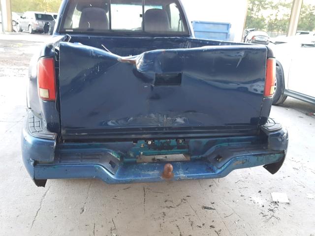 1GTCS1445X8515193 - 1999 GMC SONOMA BLUE photo 9