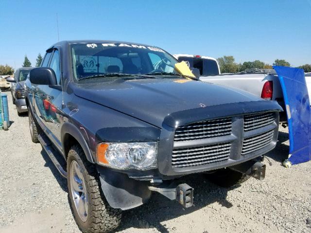 1D7HA18DX4S752558 - 2004 DODGE RAM 1500 S CHARCOAL photo 1