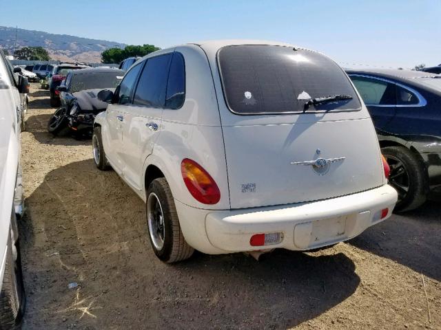 3C4FY58B25T523598 - 2005 CHRYSLER PT CRUISER WHITE photo 3