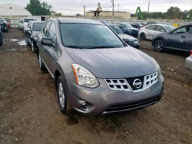 JN8AS5MV3CW383987 - 2012 NISSAN ROGUE S GRAY photo 1