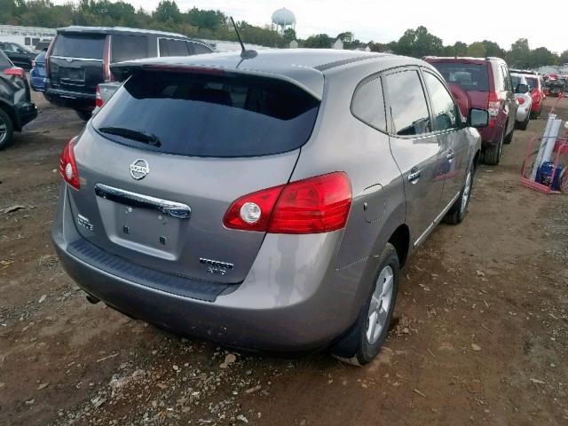 JN8AS5MV3CW383987 - 2012 NISSAN ROGUE S GRAY photo 4