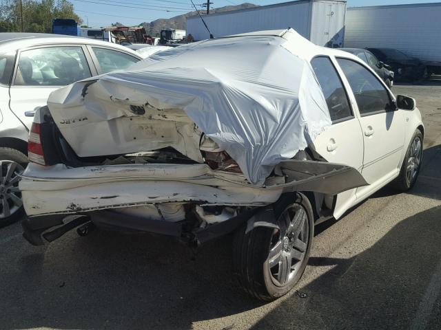 3VWSE69M34M102749 - 2004 VOLKSWAGEN JETTA GLS WHITE photo 6