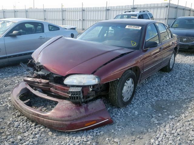 2G1WL52M0V9242873 - 1997 CHEVROLET LUMINA BAS 栗色 照片 2