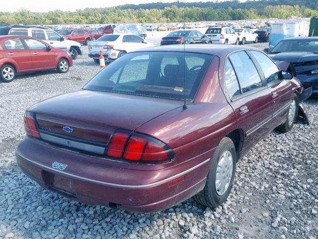 2G1WL52M0V9242873 - 1997 CHEVROLET LUMINA BAS 栗色 照片 4