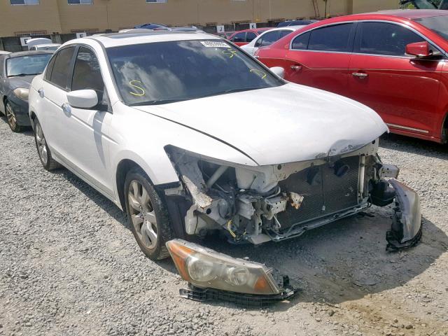 1HGCP3F81CA010933 - 2012 HONDA ACCORD EXL WHITE photo 1