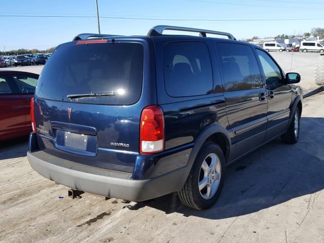 1GMDV33L76D180150 - 2006 PONTIAC MONTANA SV BLUE photo 4