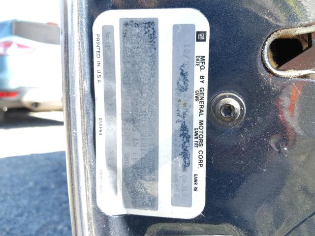 1G3AM19W5GD323940 - 1986 OLDSMOBILE CUTLASS CI BLUE photo 10