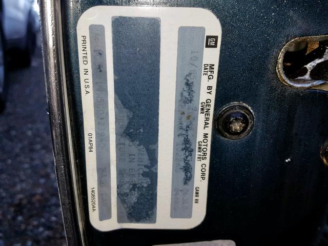 1G3AM19W5GD323940 - 1986 OLDSMOBILE CUTLASS CI BLUE photo 8