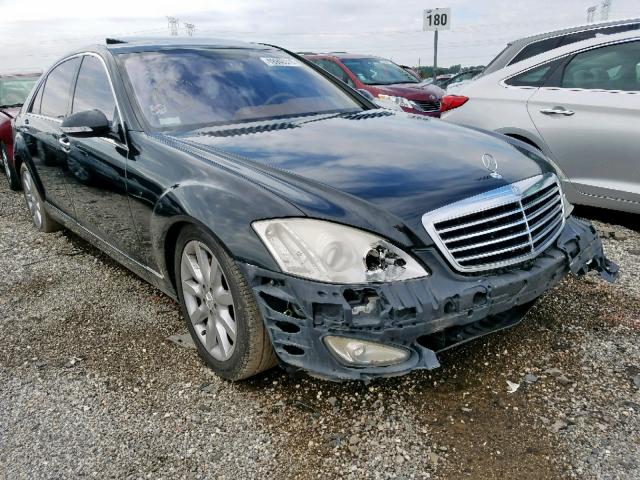 WDDNG71X07A066371 - 2007 MERCEDES-BENZ S 550 BLACK photo 1