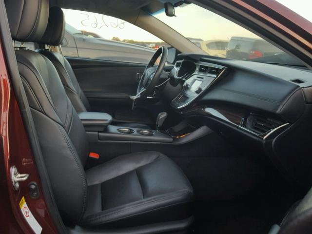 4T1BK1EB9EU092658 - 2014 TOYOTA AVALON BAS Kasztanowy zdjęcie 5