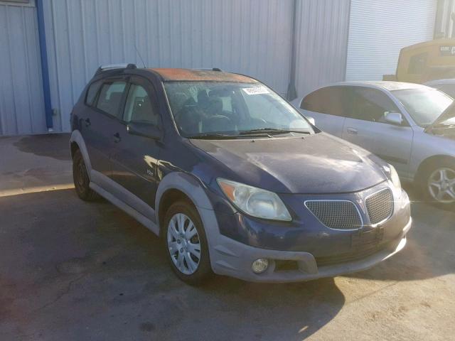 5Y2SL63855Z468734 - 2005 PONTIAC VIBE BLUE photo 1